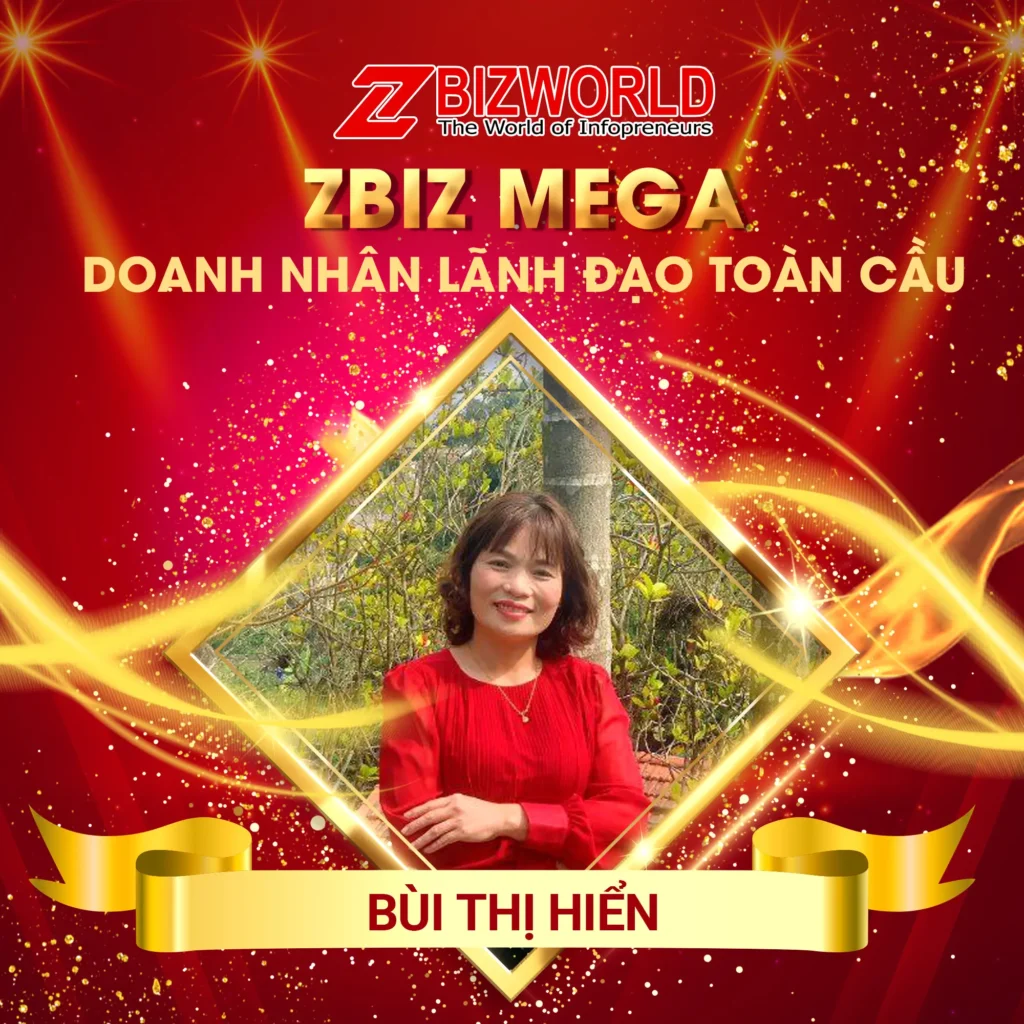 Doanh nhân lãnh đạo toàn cầu Bùi Thị Hiển